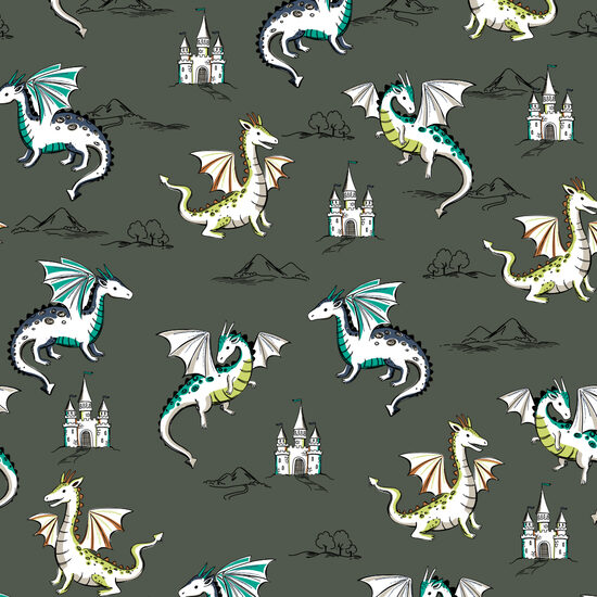 Cilpiņtrikotāža- Pūķis