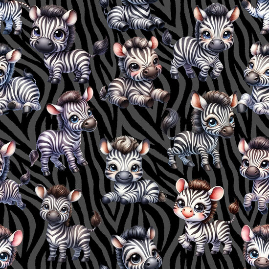 Cilpiņtrikotāža-Zebra