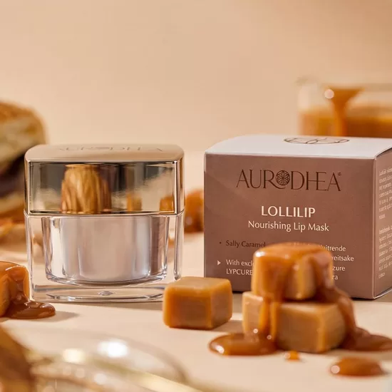 LOLLILIP ‘Salty Caramel’ - Barojošā lūpu maska