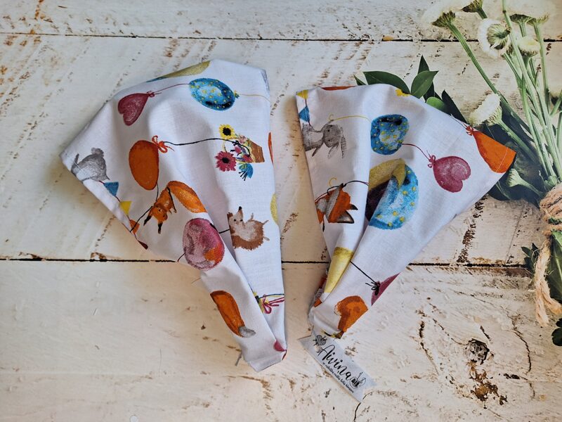 Kokvilnas lakatiņš 